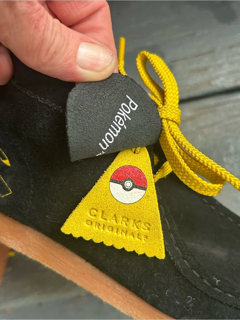 Clarks Originals Kids Wallabee Pokémon Edition boots